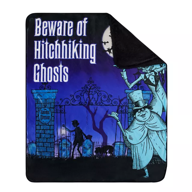 Hitchhiking Ghosts The Haunted Mansion Fleece Blanket - Disney at Spencer's
