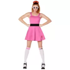 Adult Blossom Costume - The Powerpuff Girls at Spirit Halloween