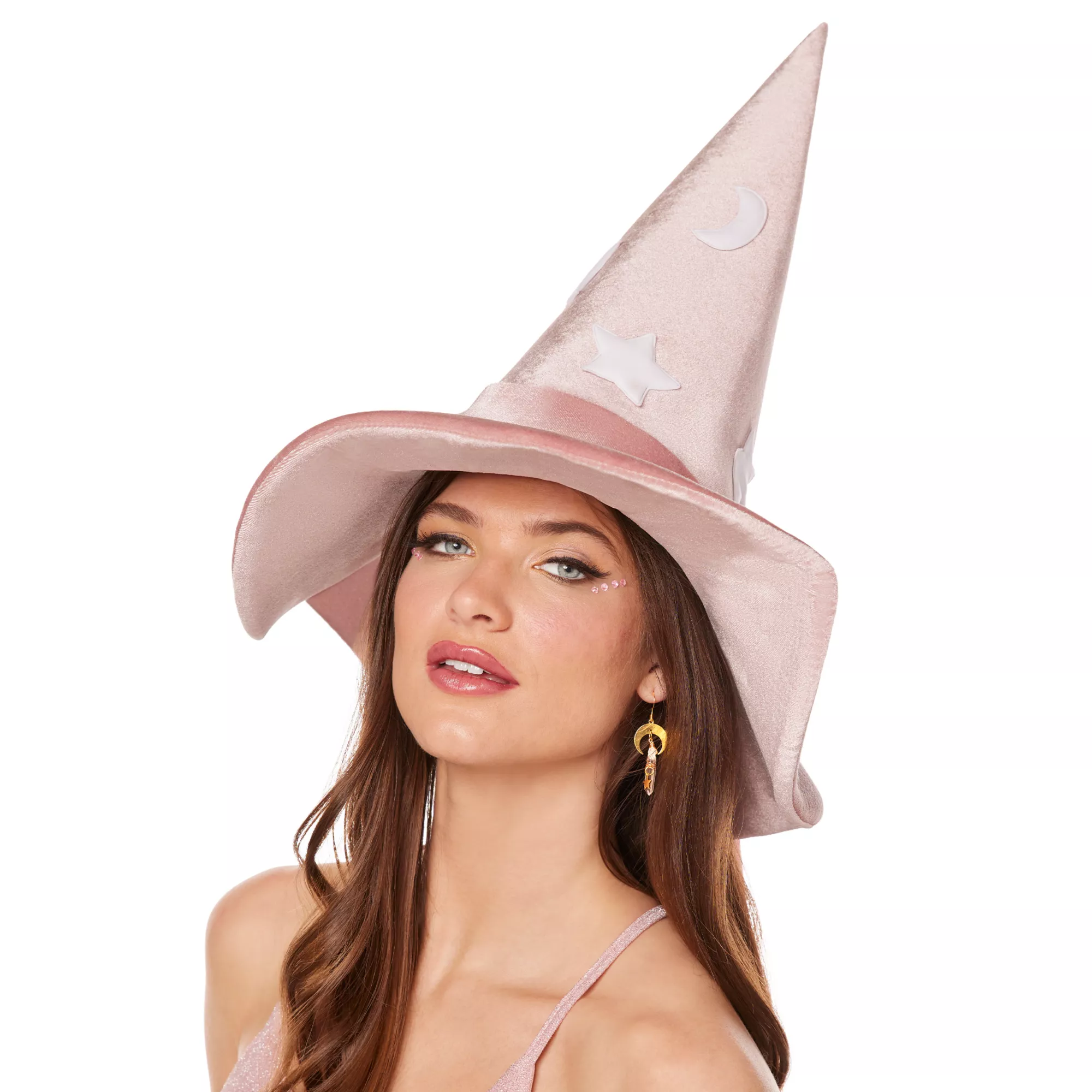 Pink Celestial Witch Hat at Spirit Halloween