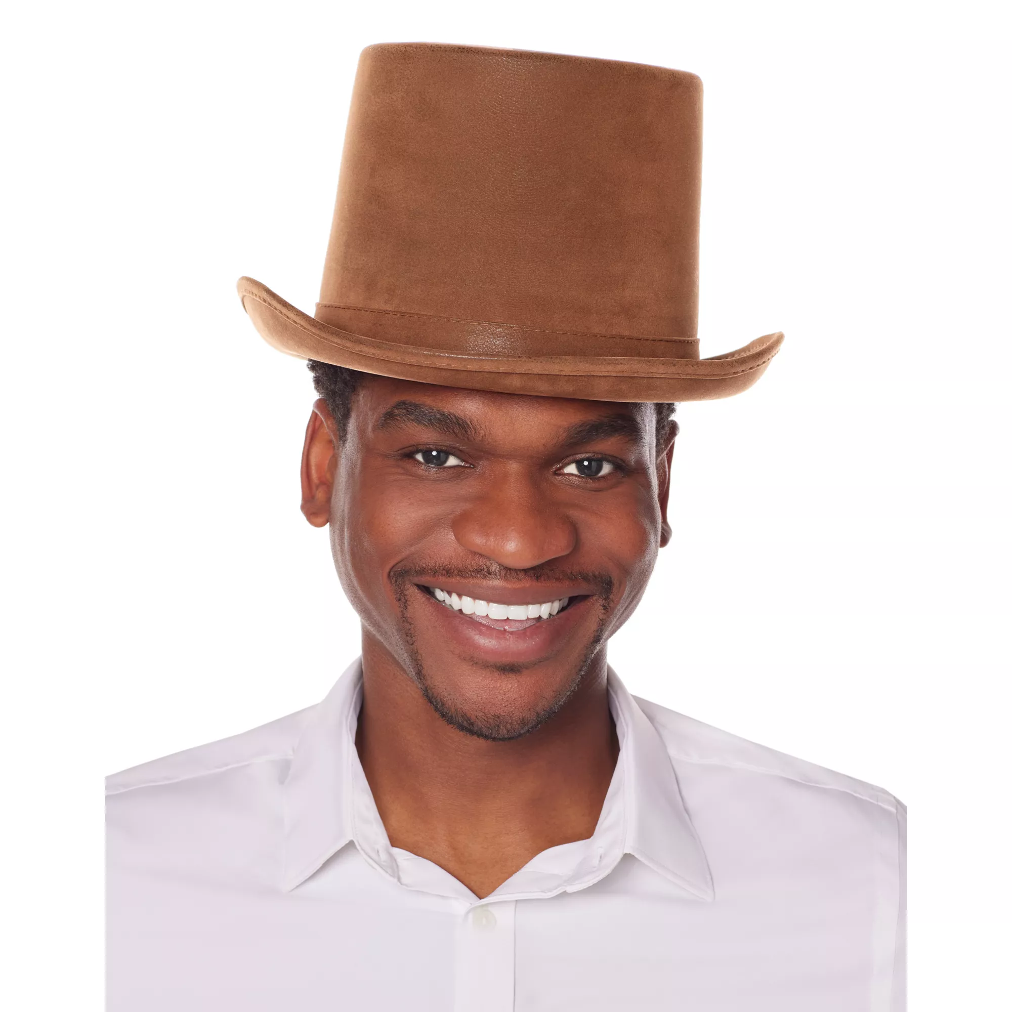 Brown Top Hat - Deluxe at Spirit Halloween