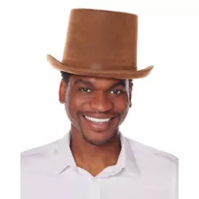 Brown Top Hat - Deluxe at Spirit Halloween