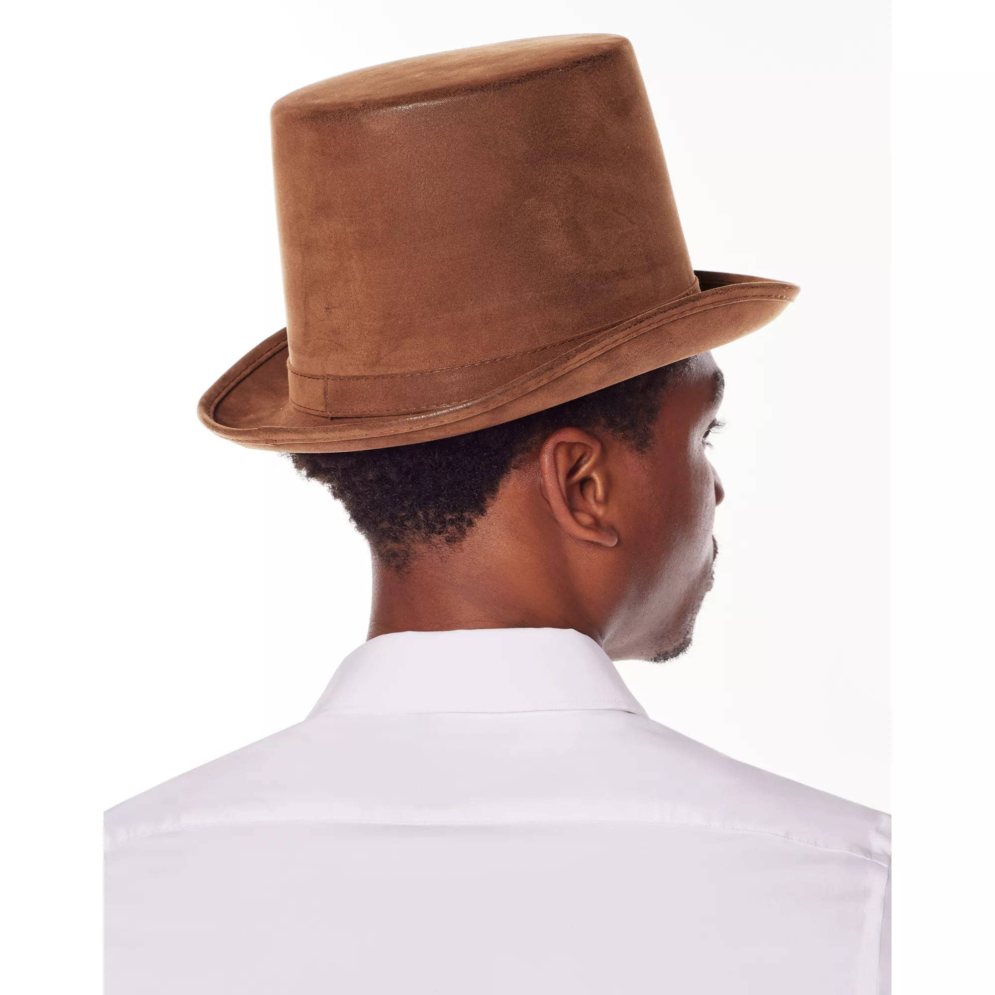 Brown Top Hat - Deluxe at Spirit Halloween
