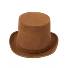 Brown Top Hat - Deluxe at Spirit Halloween
