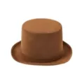 Brown Top Hat - Deluxe at Spirit Halloween