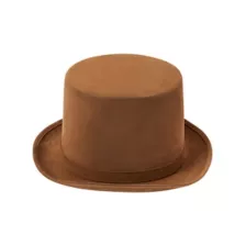 Brown Top Hat - Deluxe at Spirit Halloween