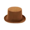 Brown Top Hat - Deluxe at Spirit Halloween