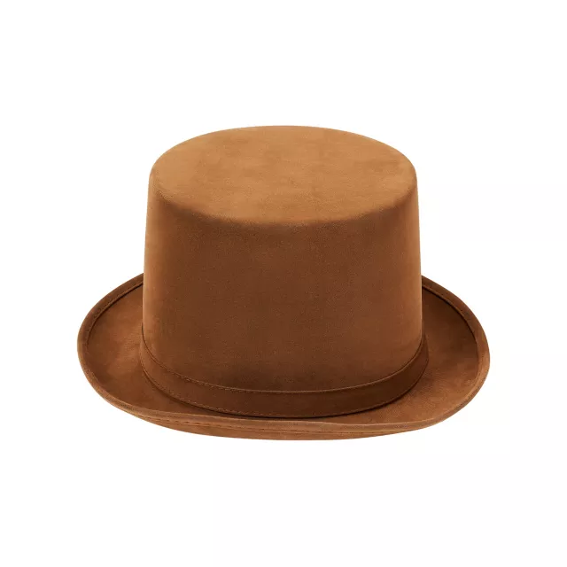 Brown Top Hat - Deluxe at Spirit Halloween