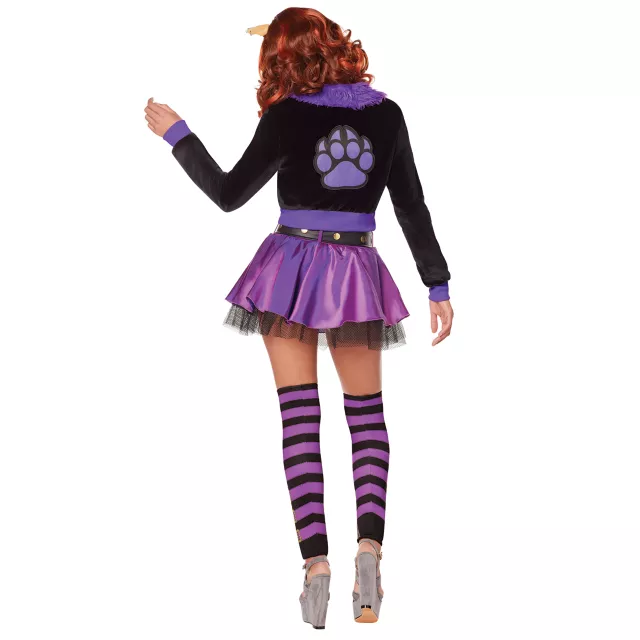 Adult Clawdeen Wolf Costume Monster High Spencers