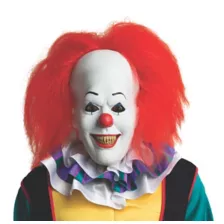 Pennywise Full Mask Deluxe - It at Spirit Halloween