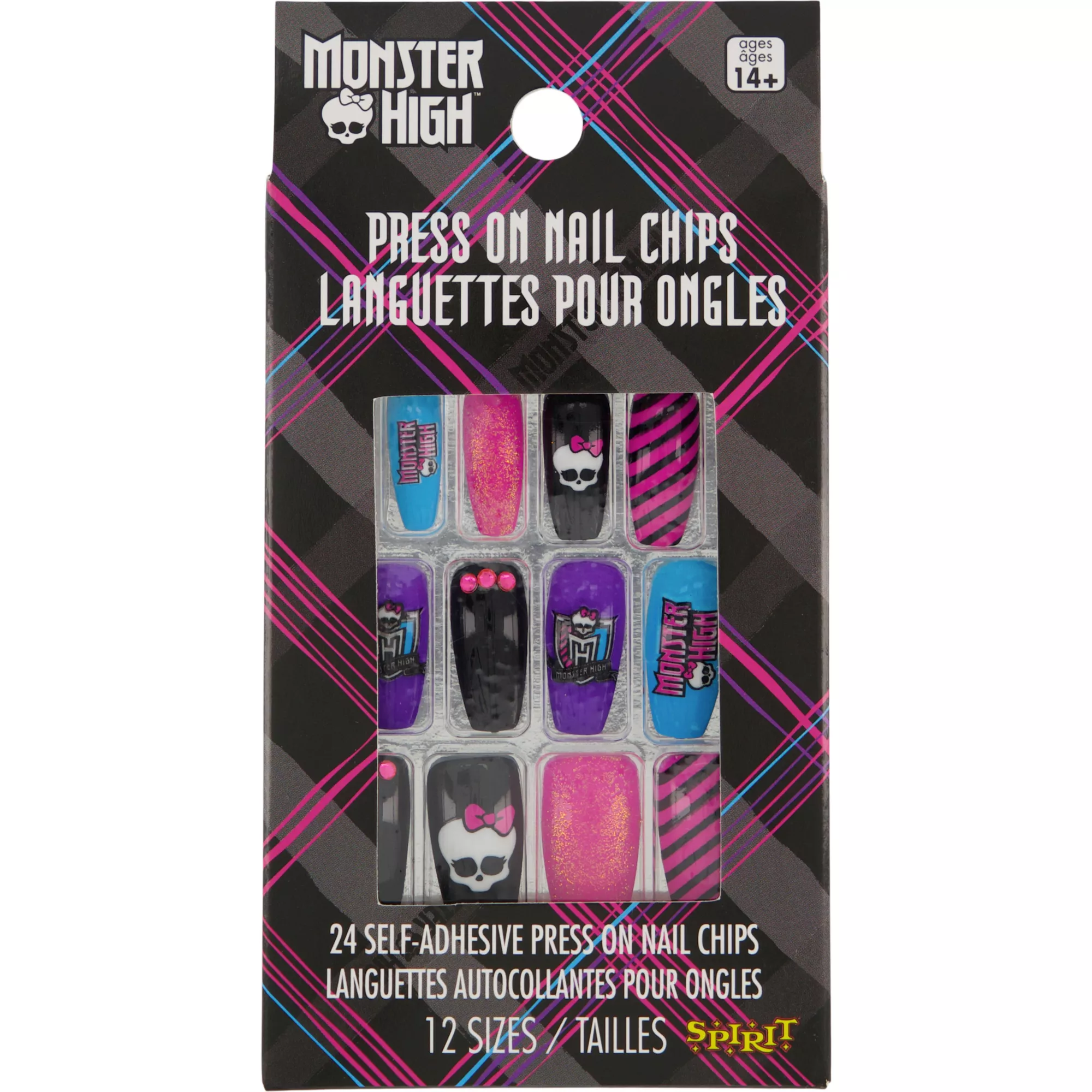 Monster High Press-On Nails at Spencer's