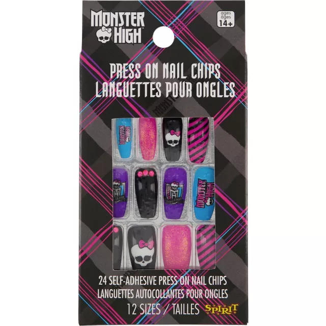 Monster High Press-On Nails at Spencer's