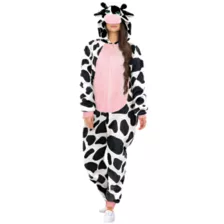 Adult Cow Jumpsuit Costume at Spirit Halloween