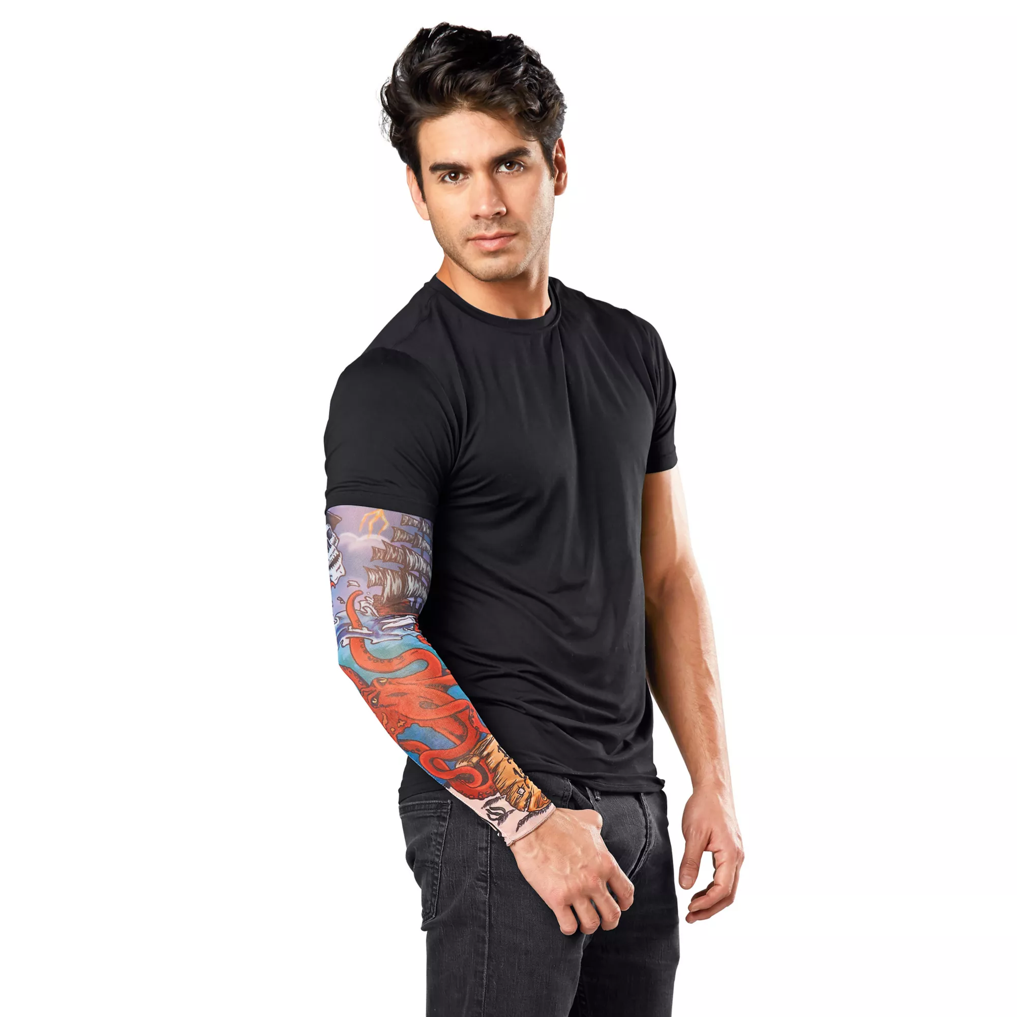 Pirate Tattoo Sleeve at Spirit Halloween