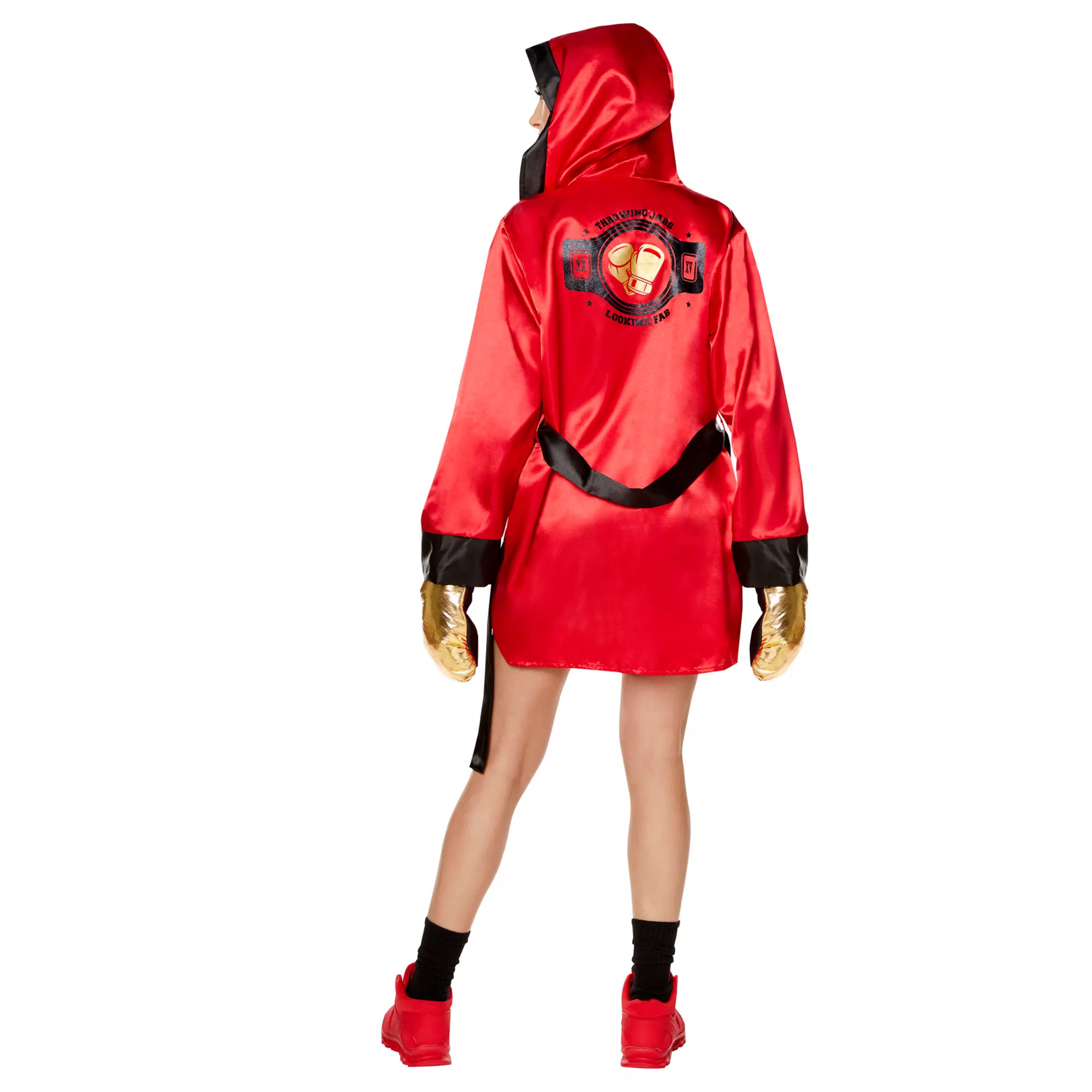 Adult Red Boxer Costume at Spirit Halloween