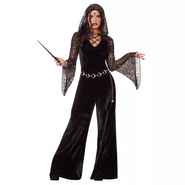 Adult Spellbinding Witch Jumpsuit Costume at Spirit Halloween