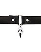 Ghost Face Choker Necklace