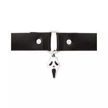 Ghost Face Choker Necklace at Spencer's