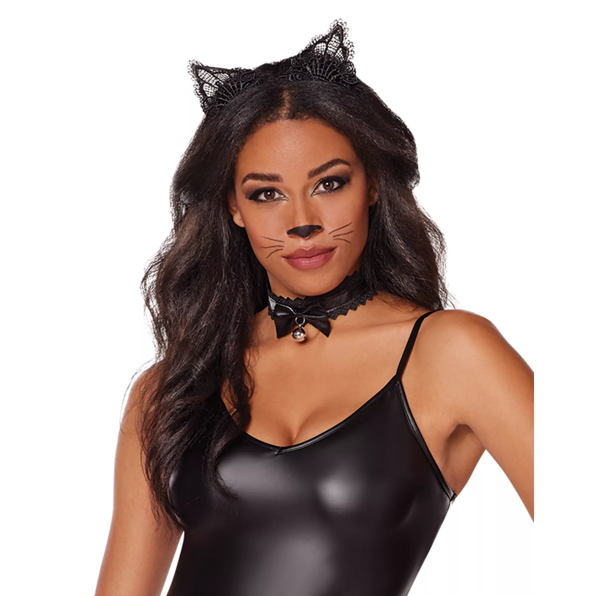 Leather and Lace Cat Costume Kit at Spirit Halloween