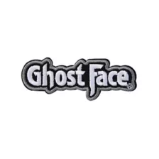 Ghost Face Patch and Pin Set at Spencer's