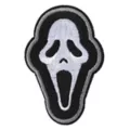 Ghost Face Patch and Pin Set at Spencer's