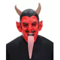 Light-Up Devil Full Mask at Spirit Halloween