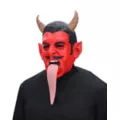 Light-Up Devil Full Mask at Spirit Halloween