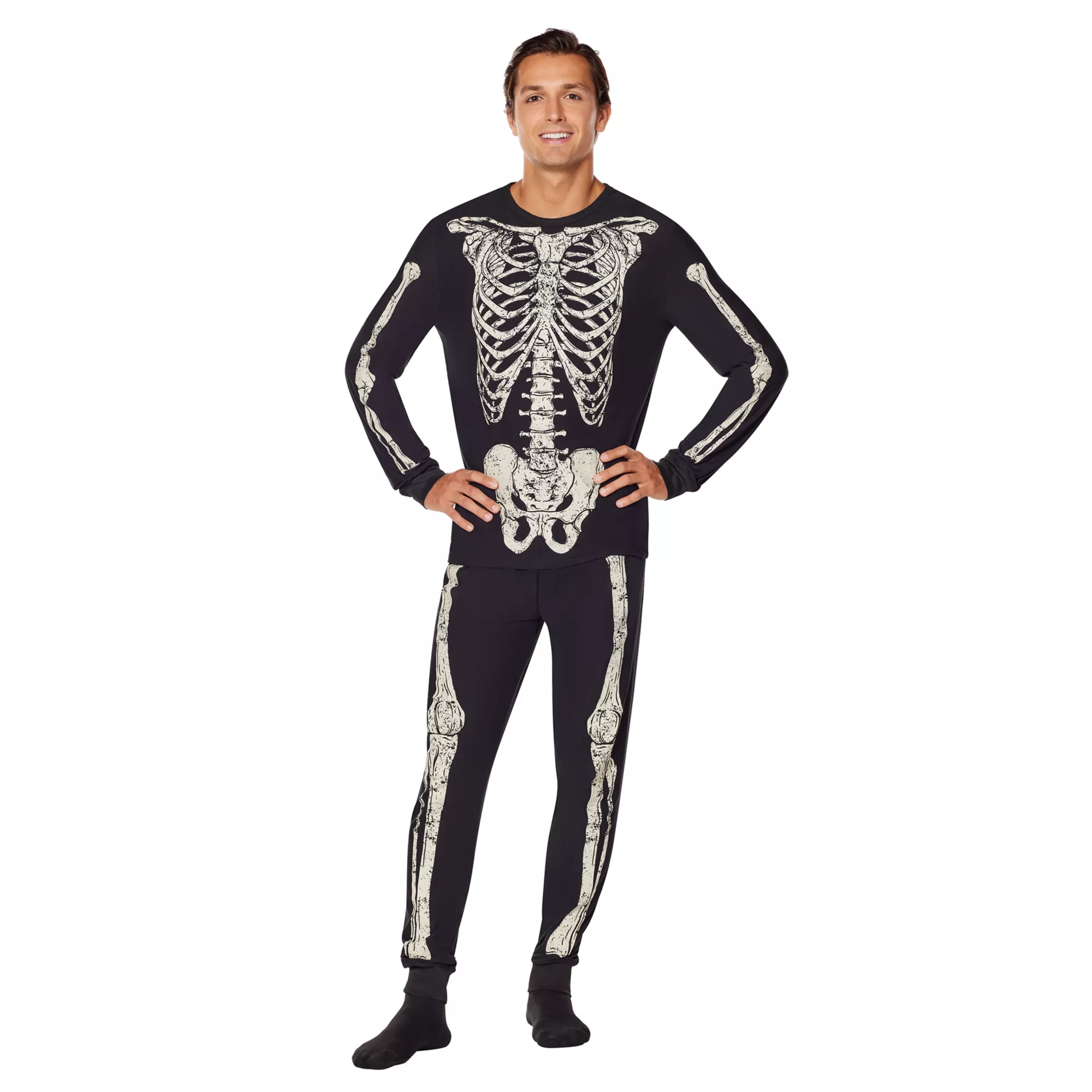 Skeleton Pajama Set