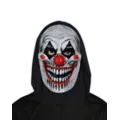 Die Laughing Clown Half Mask at Spirit Halloween