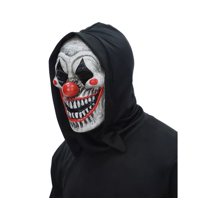 Die Laughing Clown Half Mask at Spirit Halloween