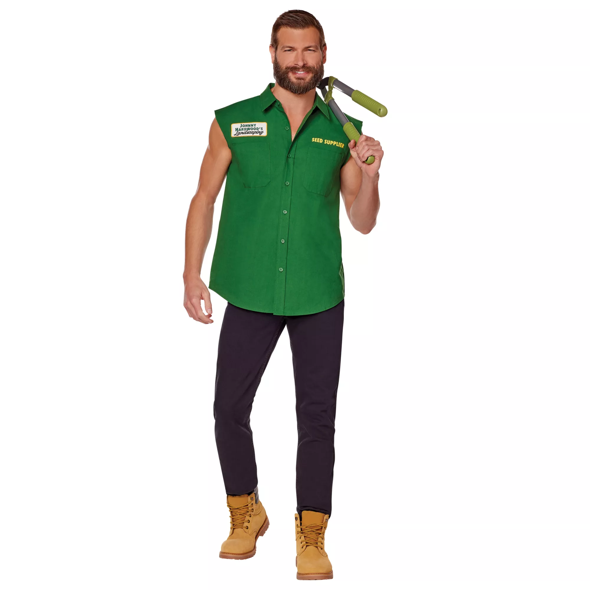 Johnny Hardwood's Landscape Cut Off Shirt at Spencer's