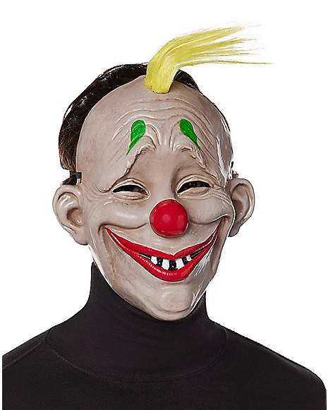 Dopey the Clown Half Mask - Spencer's