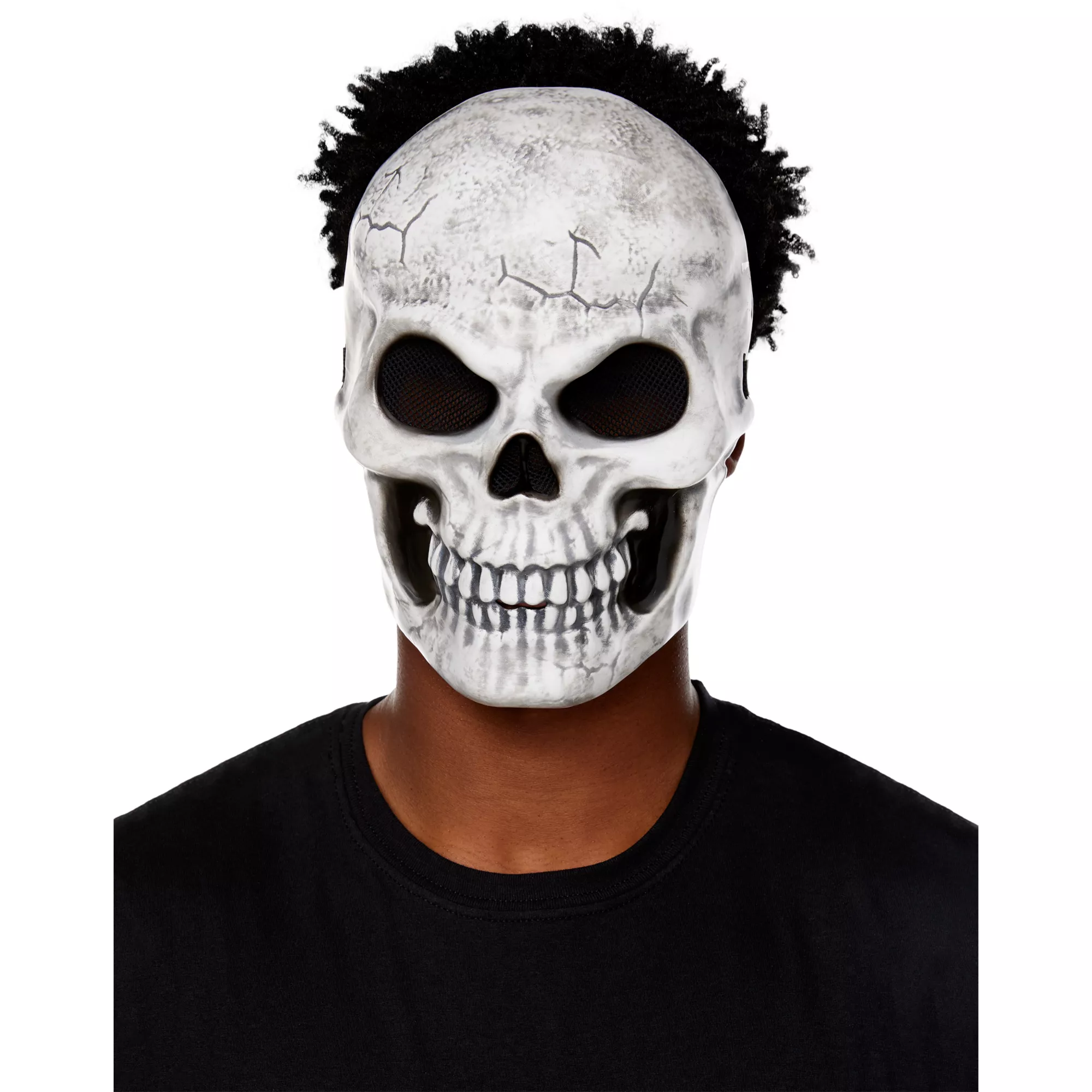 Sinister Skeleton Half Mask at Spirit Halloween