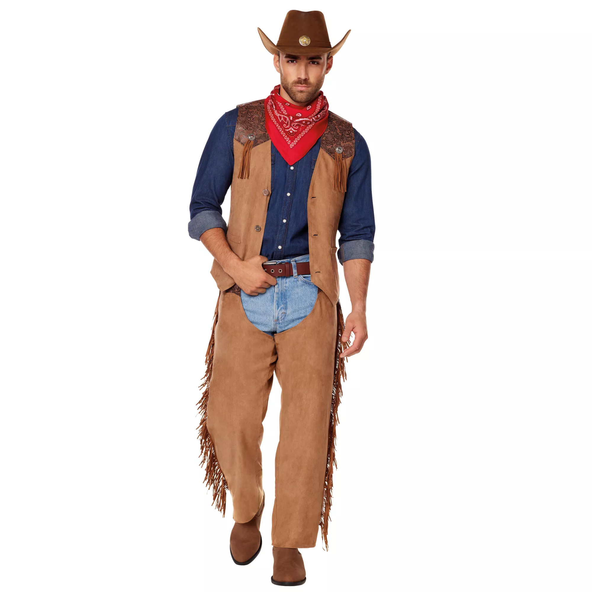 Adult Western Cowboy Chaps at Spirit Halloween