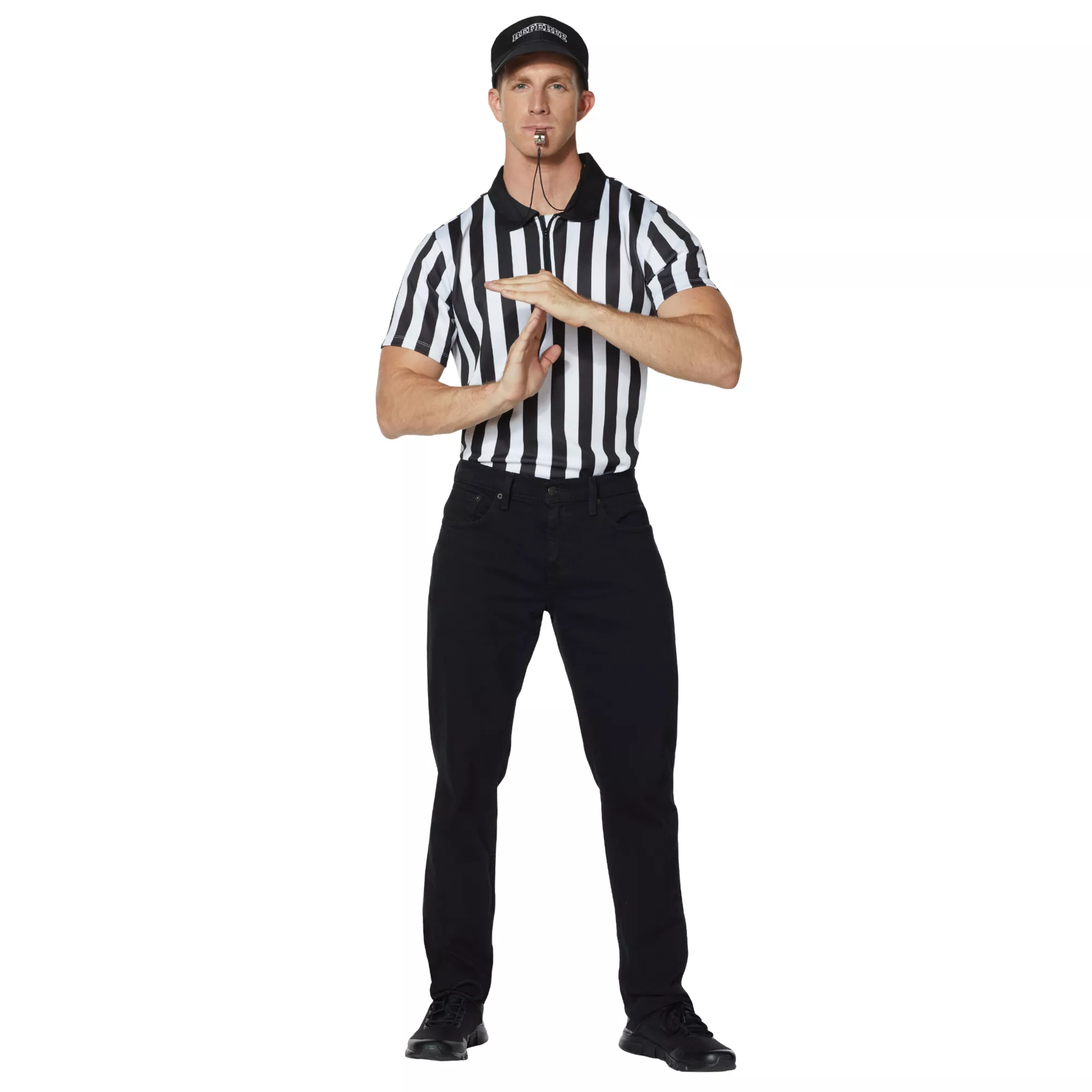 Adult Referee Plus Size Costume Kit at Spirit Halloween