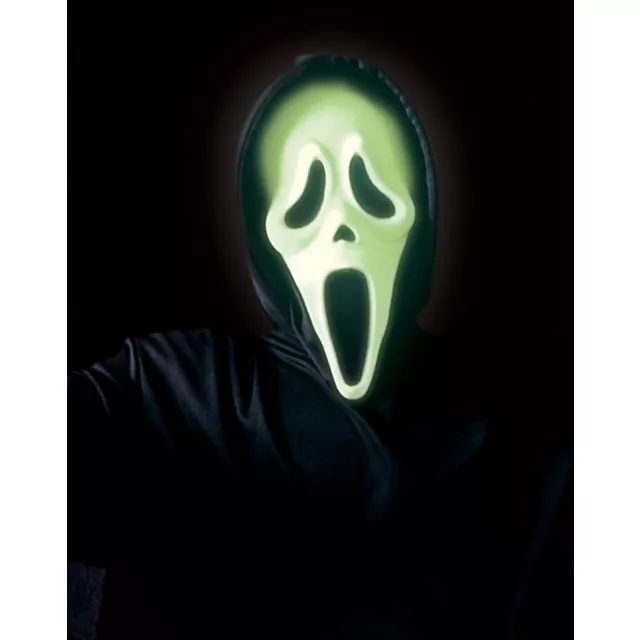 Kids Glow in the Dark Ghost Face Costume at Spencer's