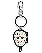 Jason Voorhees Mask Charm Keychain - Friday the 13th