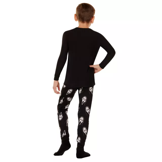 Kids Ghost Face Pajama Set at Spencer's