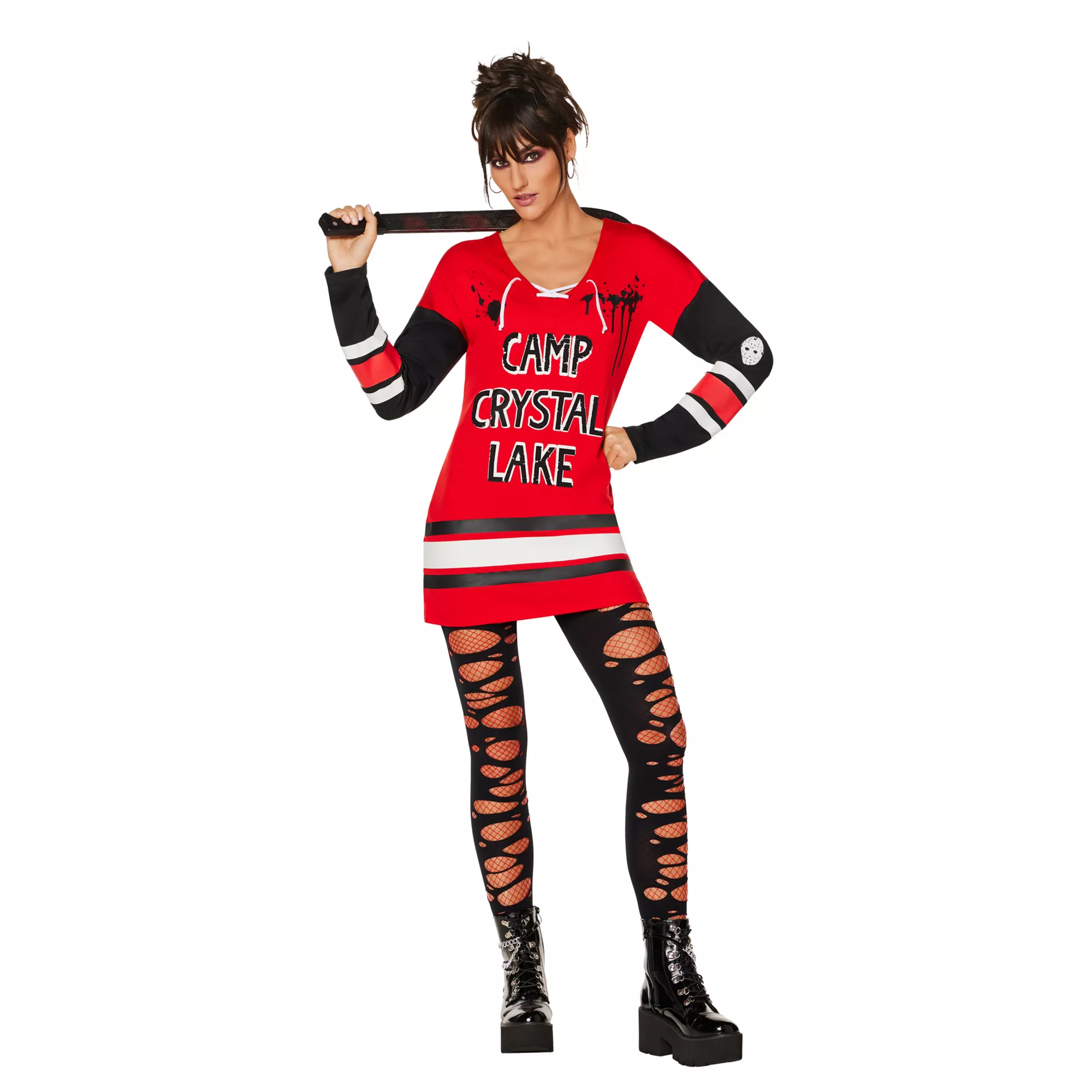 Adult Camp Crystal Lake Hockey Dress - Friday the 13th at Spirit Halloween