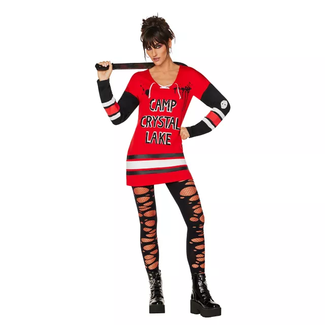 Adult Camp Crystal Lake Hockey Dress - Friday the 13th at Spirit Halloween