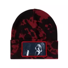 Tie Dye Ghost Face Beanie Hat at Spencer's