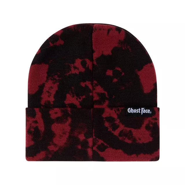 Tie Dye Ghost Face Beanie Hat at Spencer's