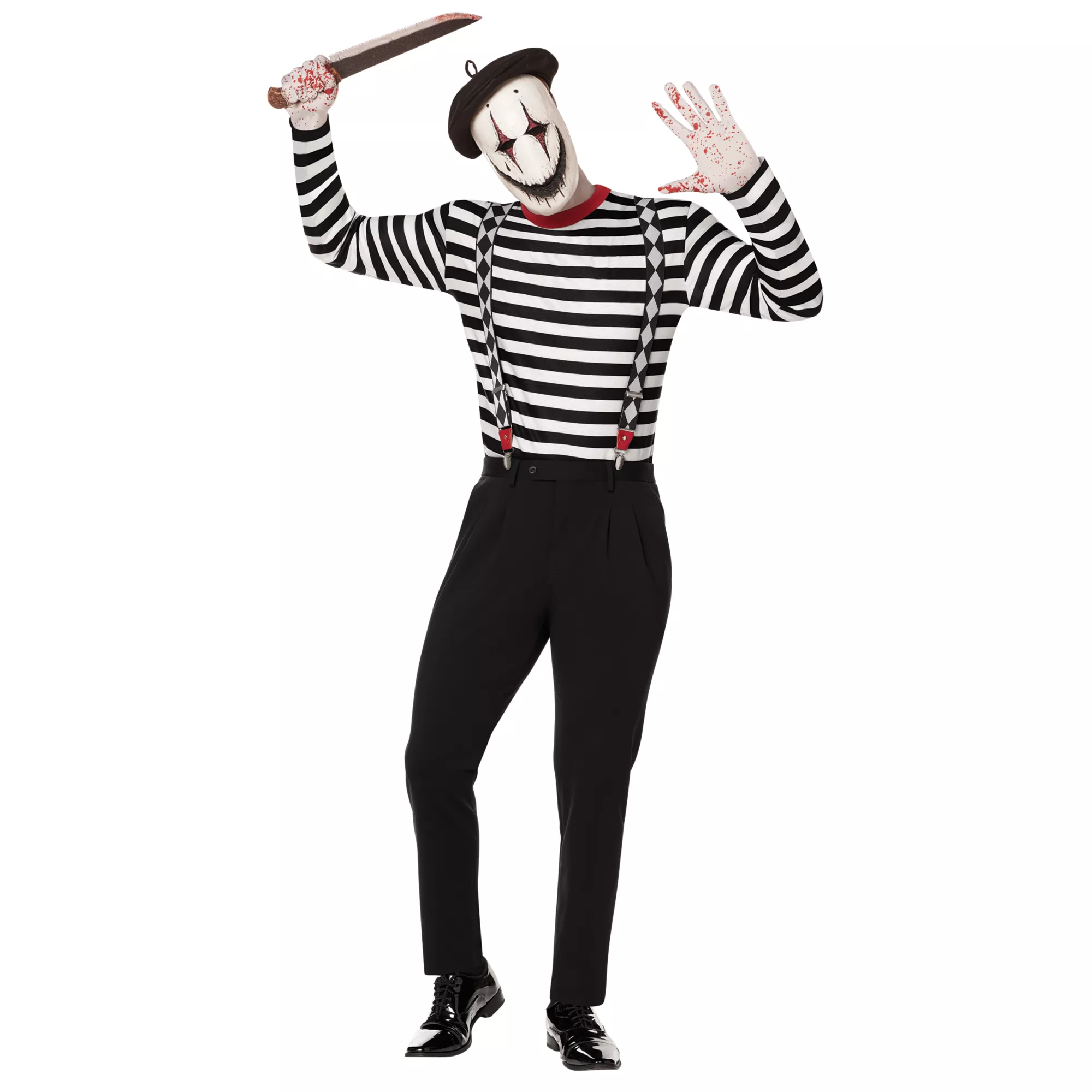 Adult Creepy Mime Costume at Spirit Halloween