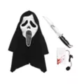 Ghost Face Costume Kit with Voice Changer at Spencer's