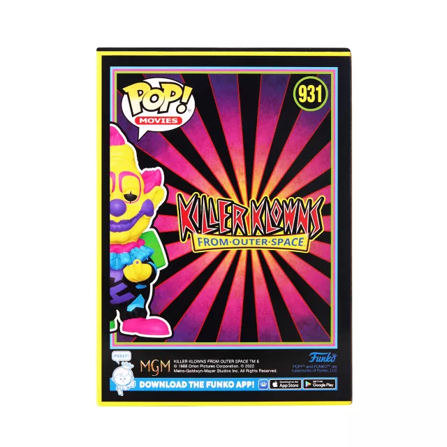 Black Light Jumbo Funko POP! Figure - Killer Klowns from Outer Space at Spirit Halloween