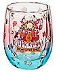 Popcorn Killer Klowns From Outer Space Stemless Wine Glass - 13 oz.