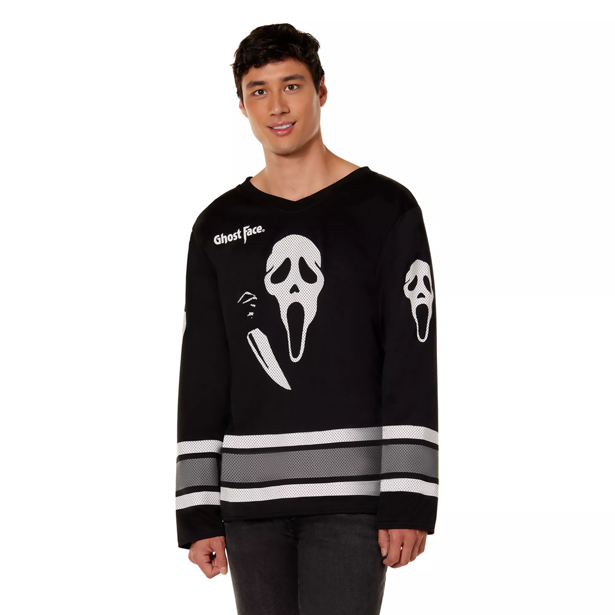 Adult Ghost Face Jersey at Spencer's