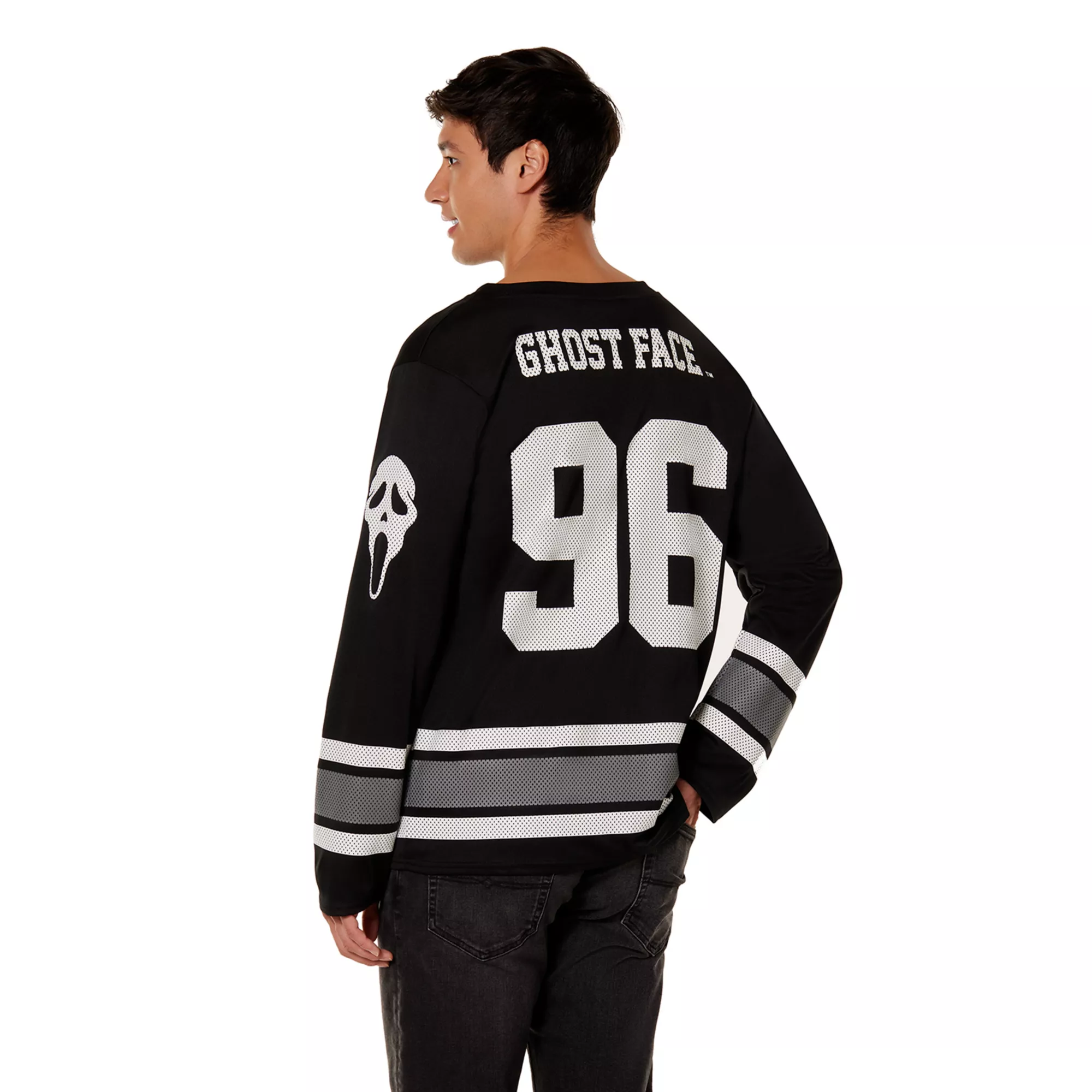 Adult Ghost Face Jersey at Spencer's