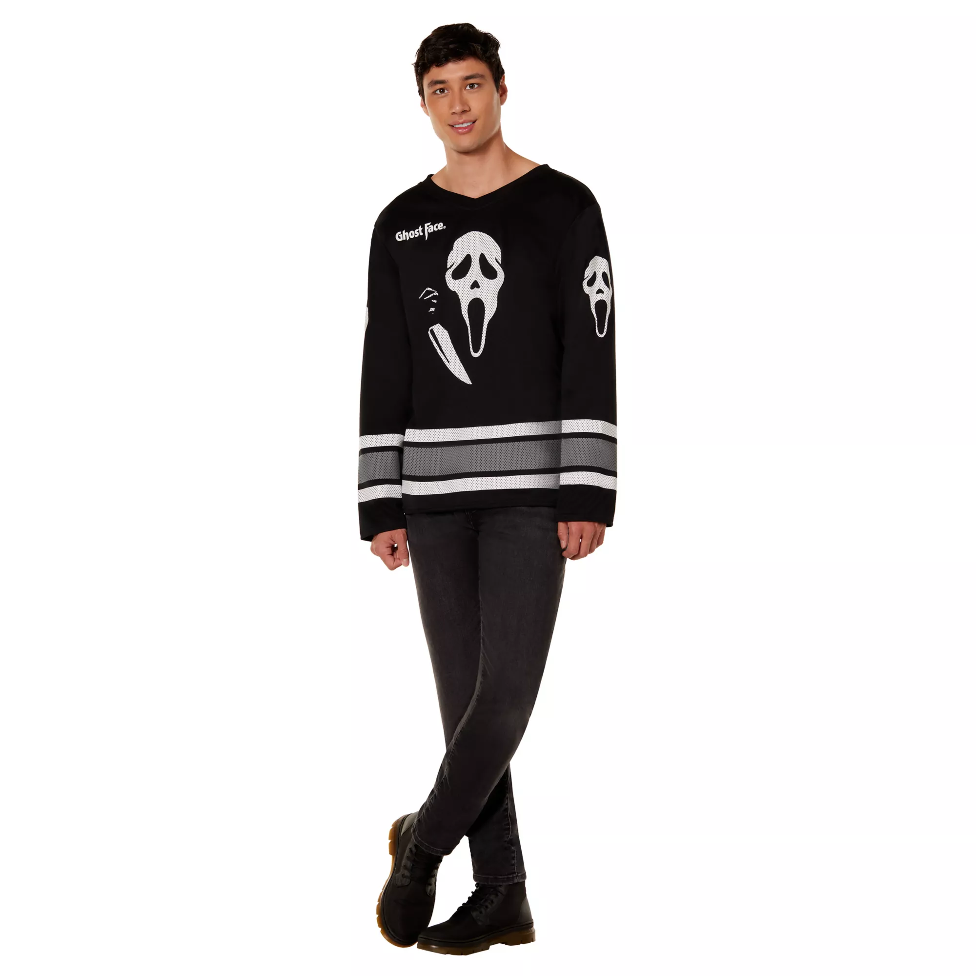 Adult Ghost Face Jersey at Spencer's