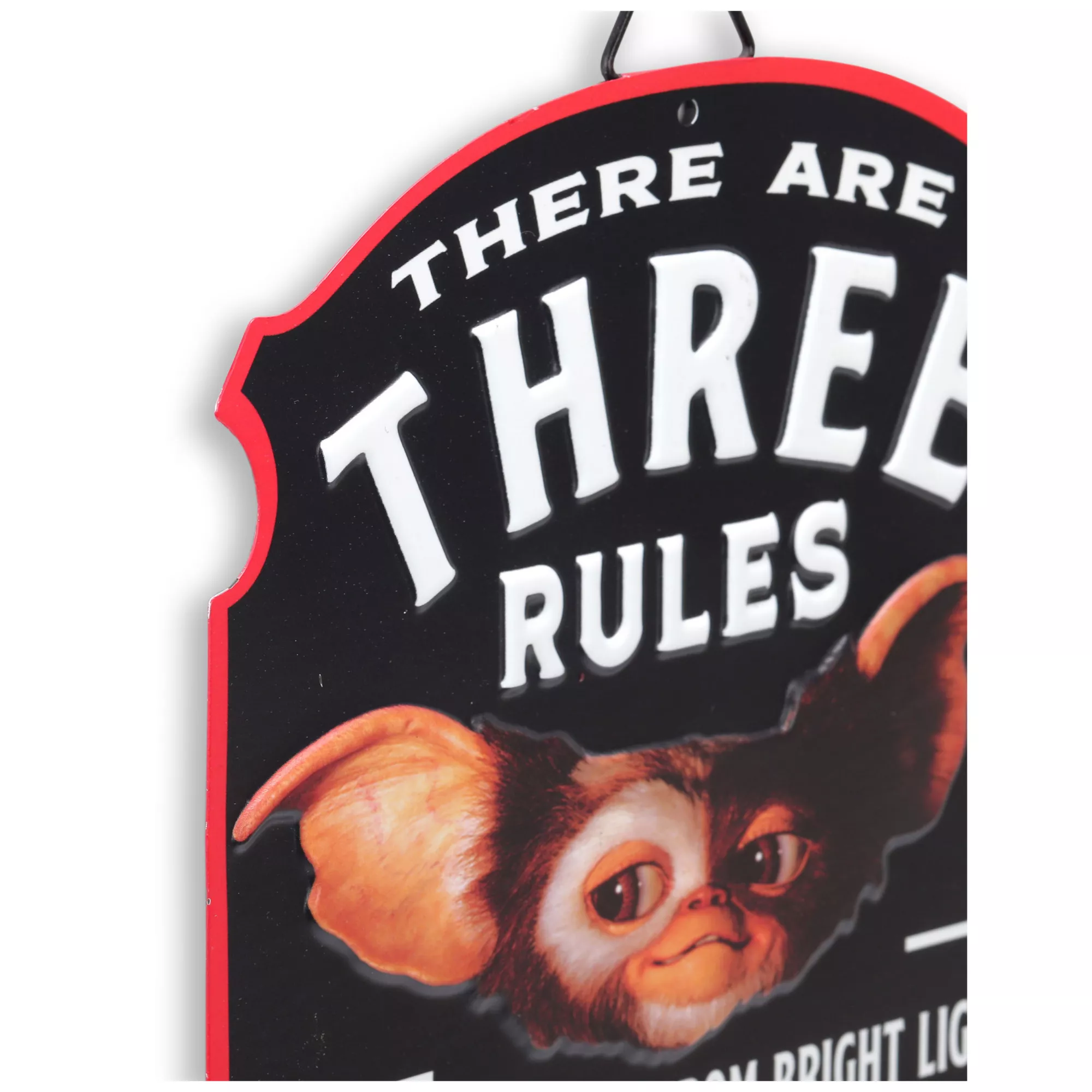 Three Rules Gizmo Sign - Gremlins