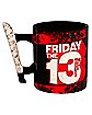 Molded Machete Handle Jason Voorhees Coffee Mug 20 oz. - Friday the 13th